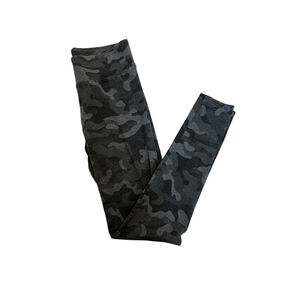 DEX Grey Camo Stretch Skinny Leg High Waist Legging Pant M